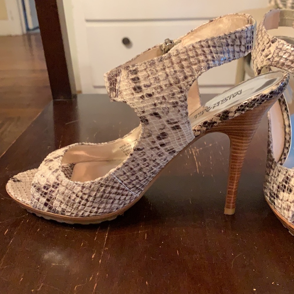 Michael Kors Snakeskin Stilettos